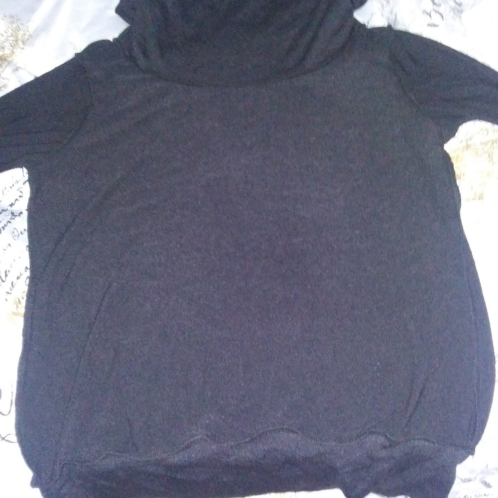Woman black off the shoulder top